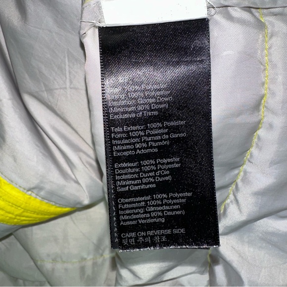 Marmot Jena Down Jacket Women's Insulated Coat Bright Yellow 800 Fill XL Puffer - Picture 14 of 16